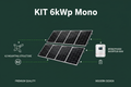 Kit fotovoltaic 6 kWp monofazat - Canadian Solar, Invertor 6kW, Structura K2